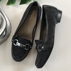 Last chance! This week only! Coach Monogram Loafers 7B